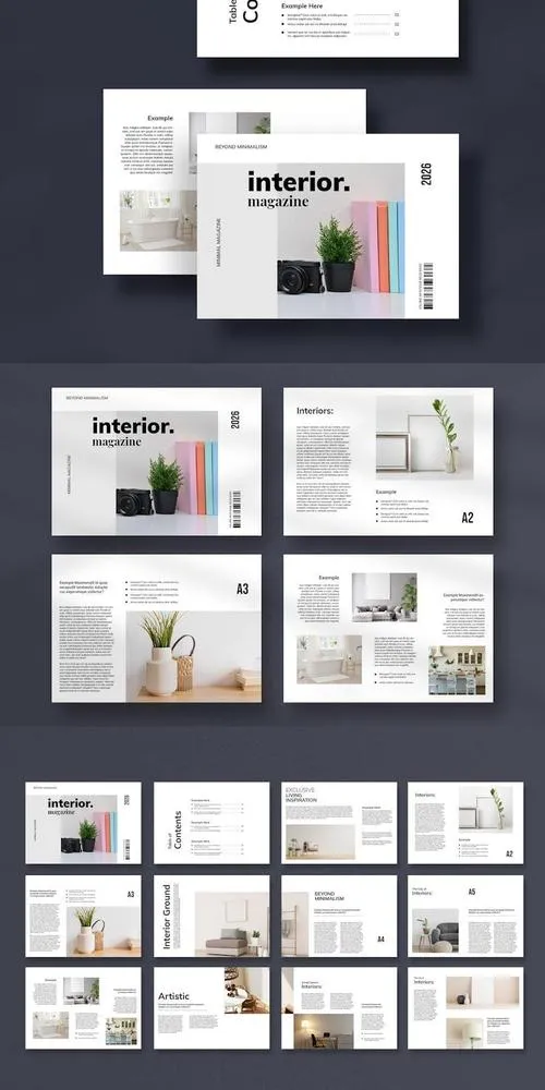 Minimal Magazine Template