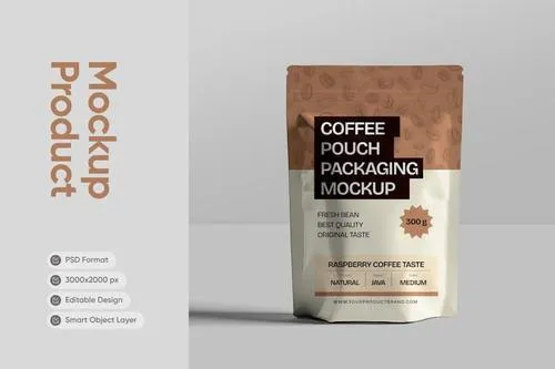 Pouch Package - Mockup