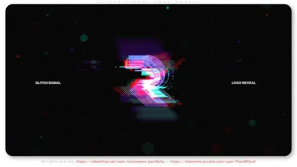 Glitch Noise Logo Reveal 51823698 Videohive