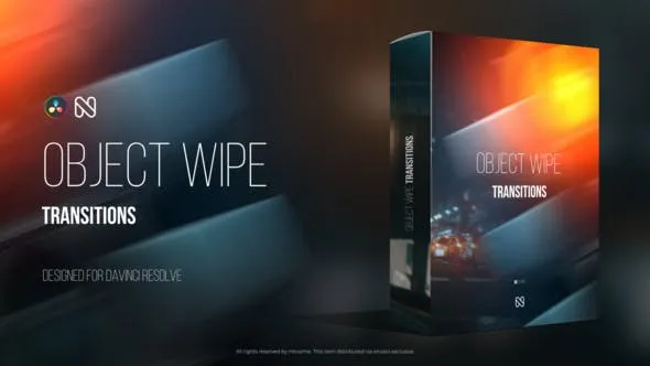Object Wipe Transitions for DaVinci Resolve 51416188 Videohive