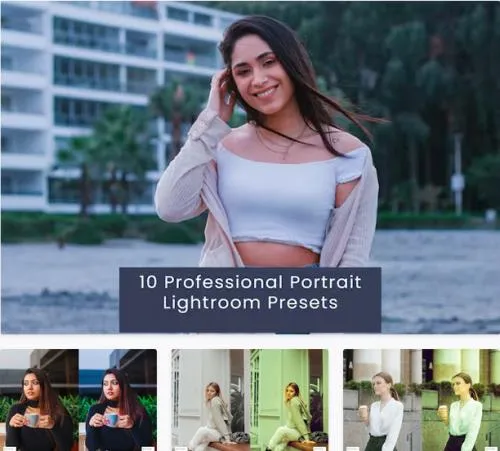 10 Professional Portrait Lightroom Presets - BEFN9KR