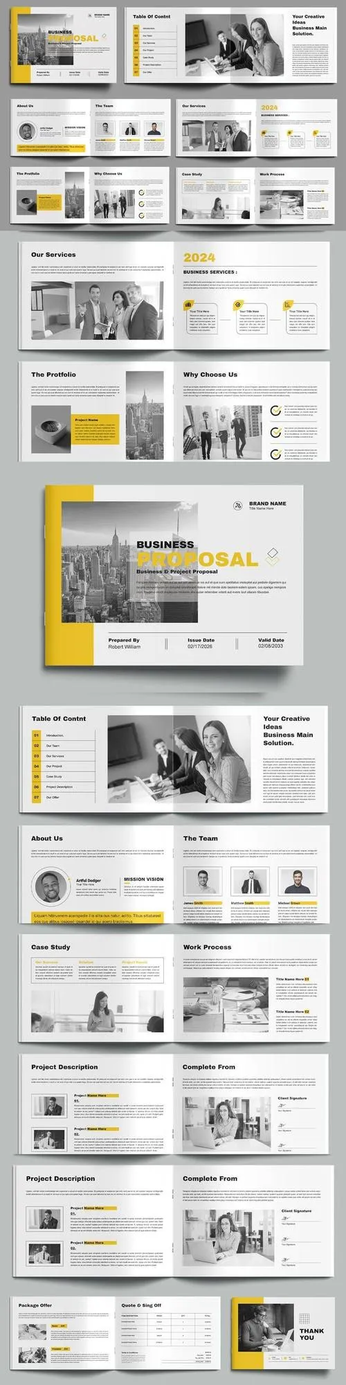 Business Proposal Design Template