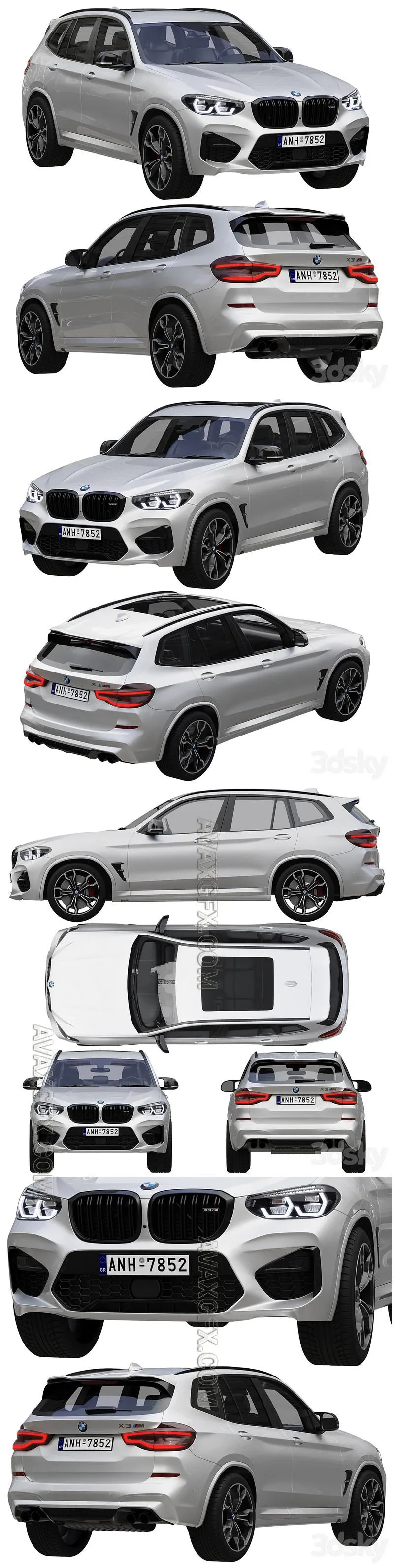 BMW X3 M - 3D Model