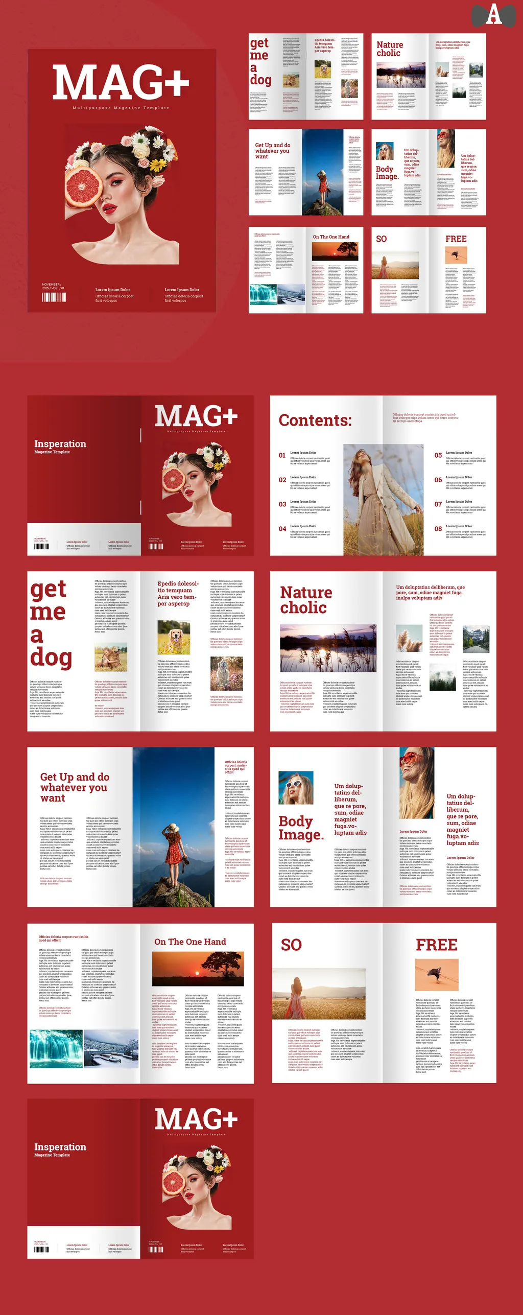 Adobestock - Magazine Template 716636807