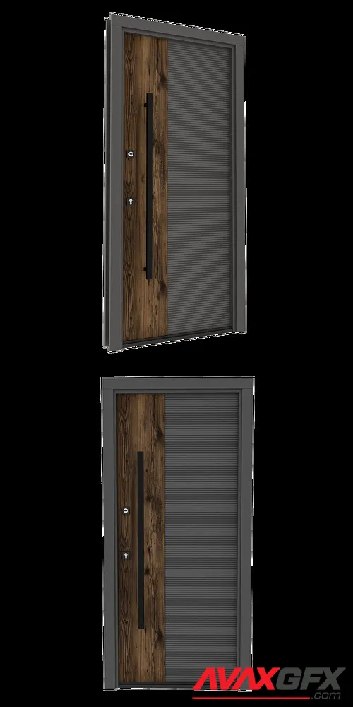 Modern 1628 Door 3D Model