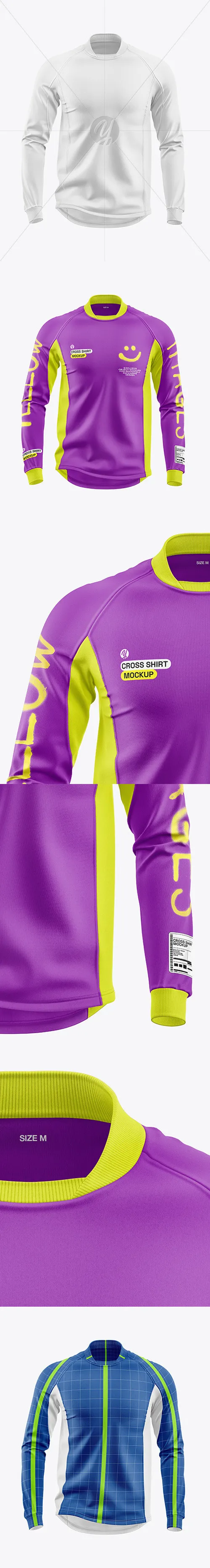 Crossshirt Jersey Mockup - Front View 133151