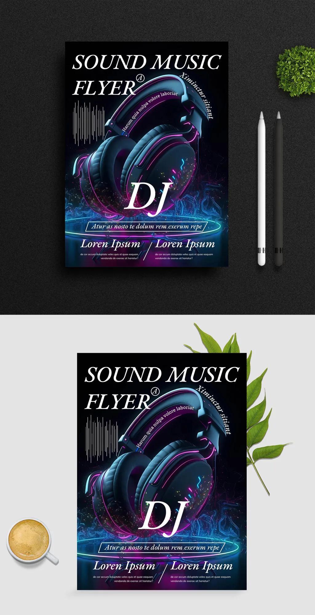 Adobestock - Music Flyer 714742616