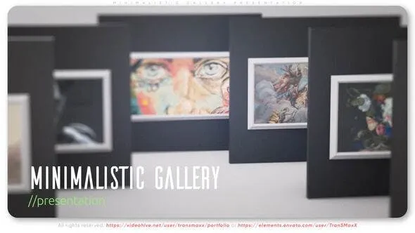 Minimalistic Gallery Presentation 51609587 Videohive