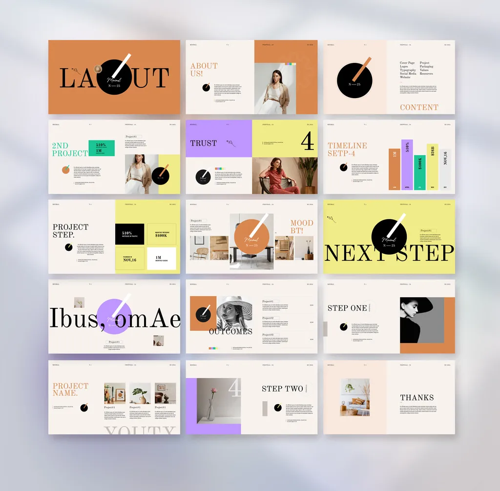 Adobestock - Project Proposal Layout 717498003