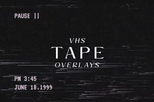 VHS Tape Overlays - Y433FKE