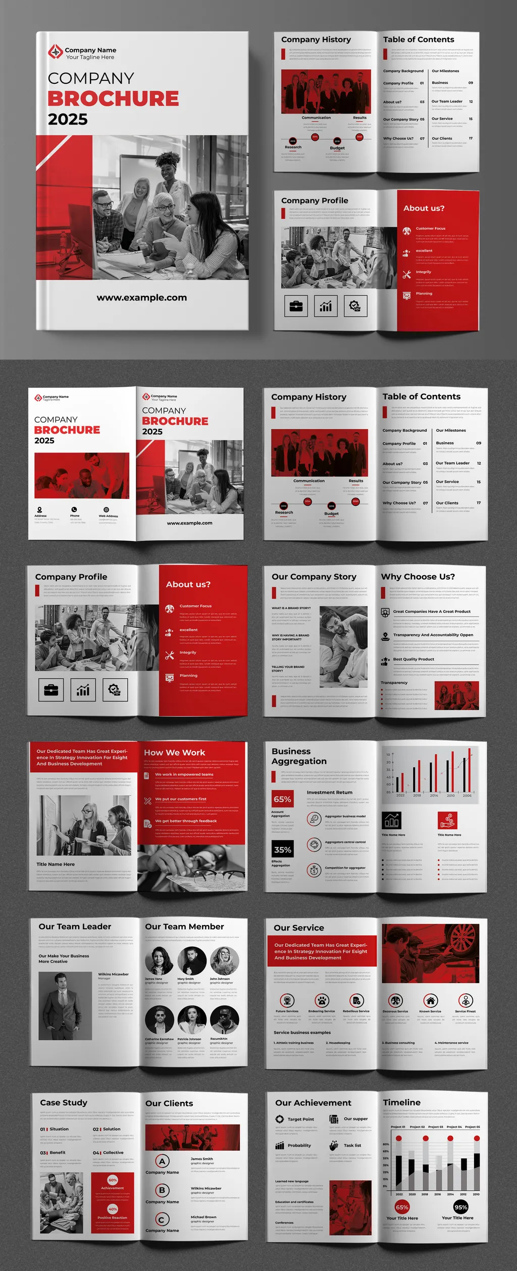 Adobestock - Company Brochure Design 729014052