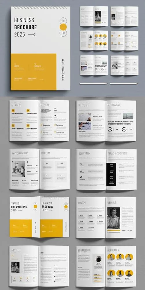 Business Brochure Layout