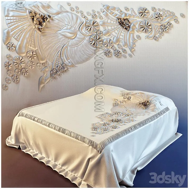 Bed linens - 3D Model