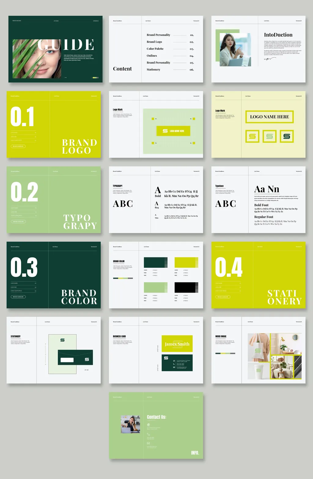 Adobestock - Brand Guideline Template 717497593