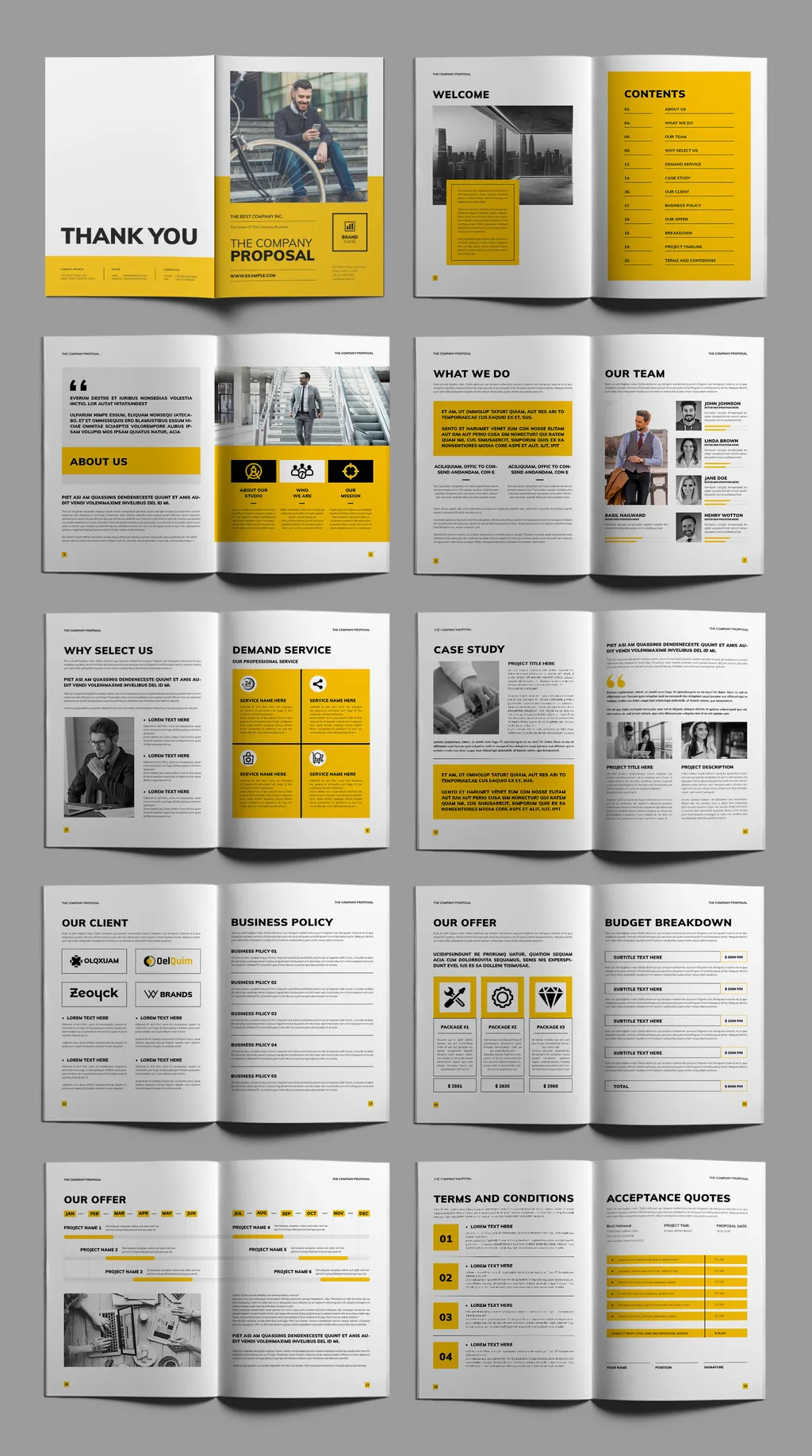 Adobestock - Business Company Proposal 729014013