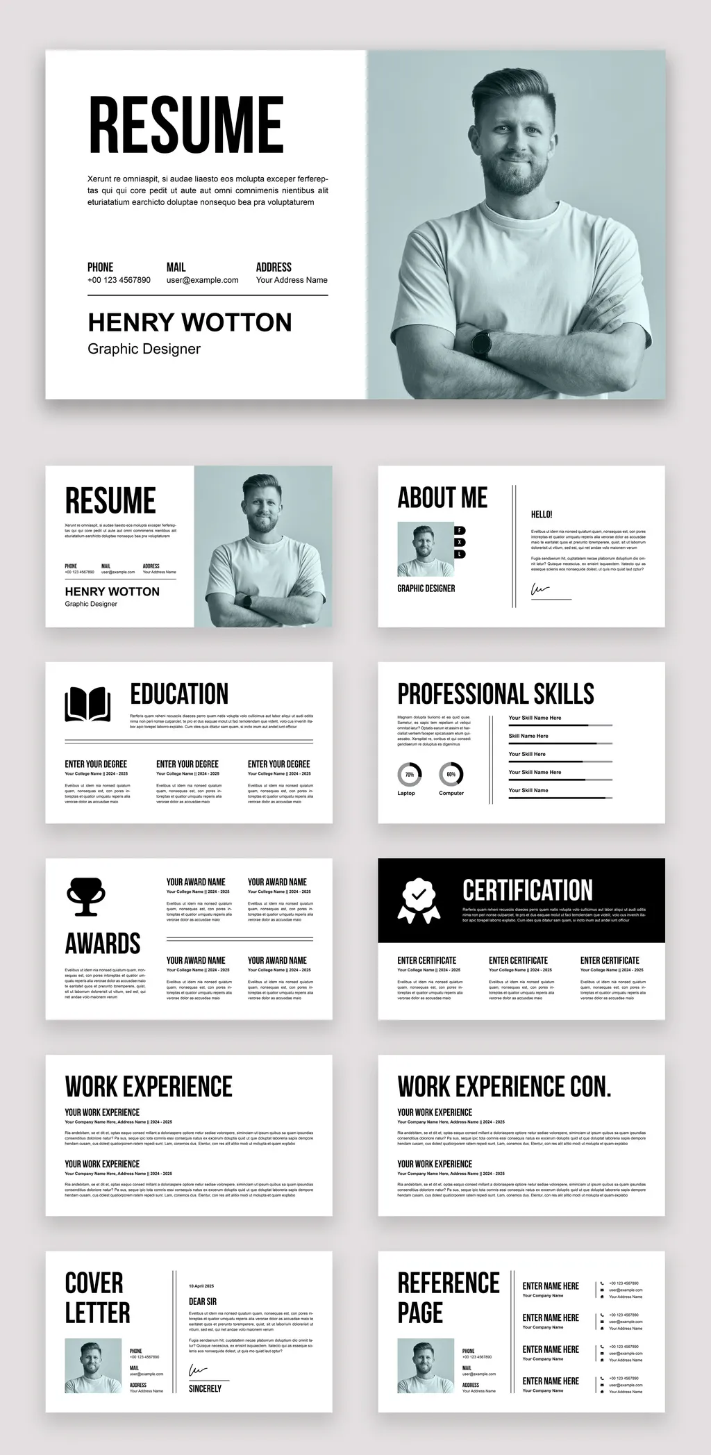 Adobestock - Resume Presentation 721274412