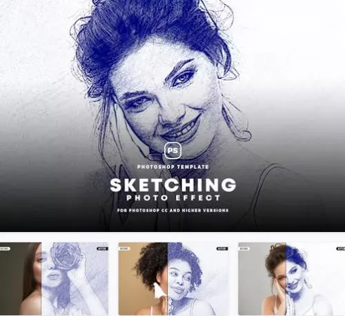 Sketching Photo Effect - QETHTR3