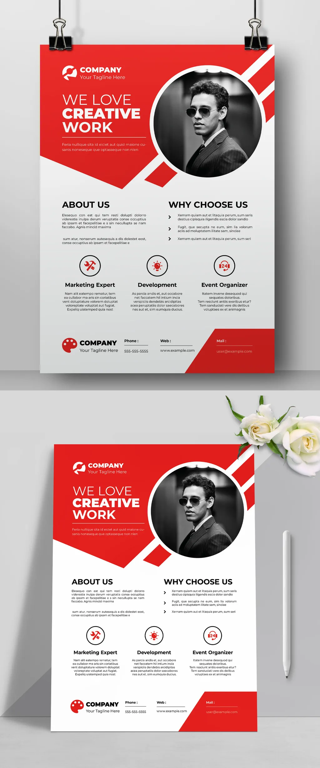 Adobestock - Business Flyer Template 725230213