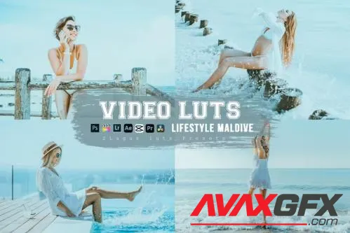 Lifestyle Maldive Preset & luts Video Premiere Pro - 4UB8F7C