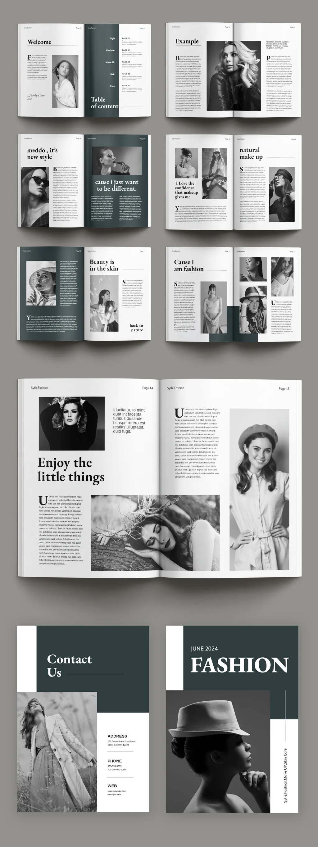 Adobestock - Fashion Layout 717497879