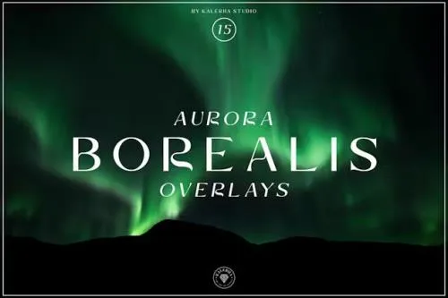 Aurora Borealis Overlays - JPT7BQS