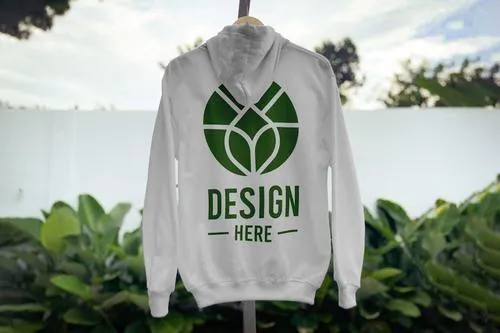 Hanging Hoodie Mockup