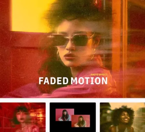 Faded Motion Photo Effect - 92472446