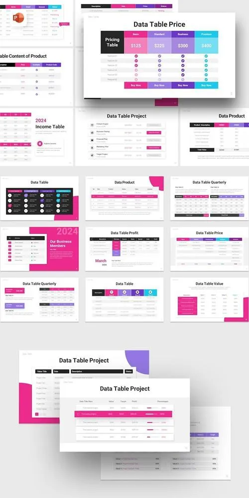 Data Table Template