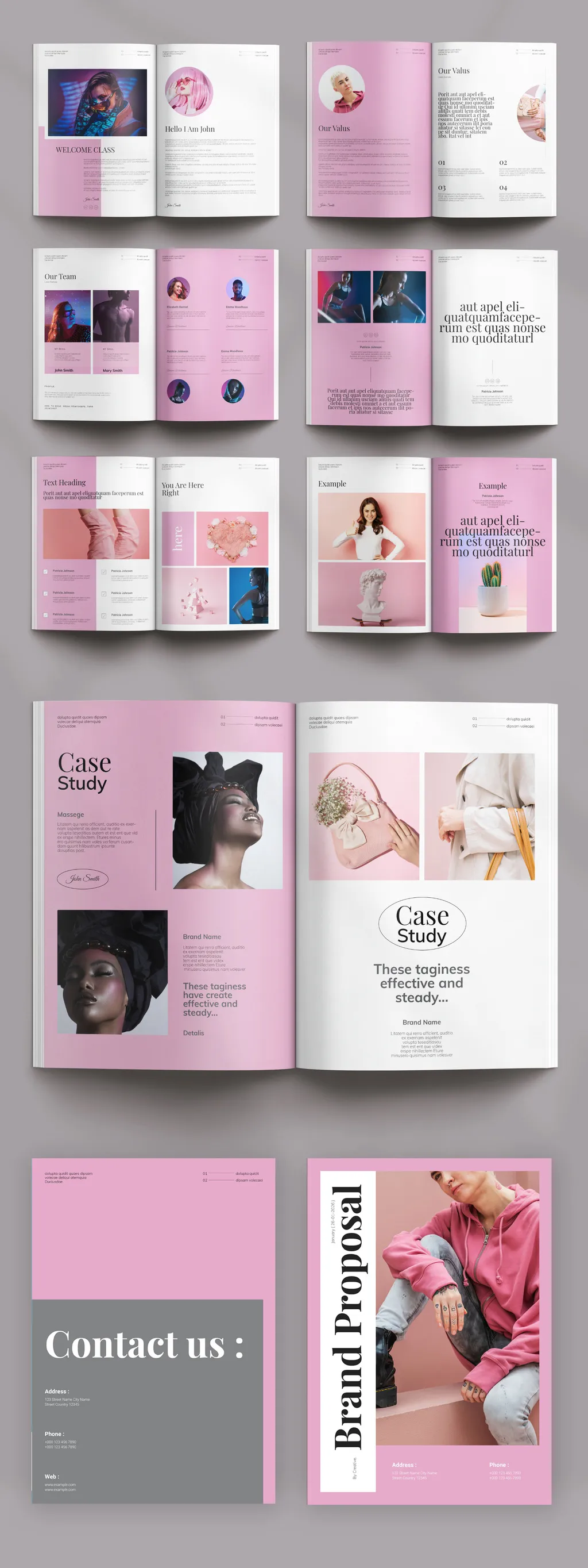 Adobestock - Brand Proposal Layout 716563706