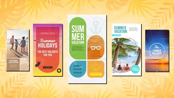 Summer/Beach Tropical Vertical Travel Stories 2 51653552 Videohive