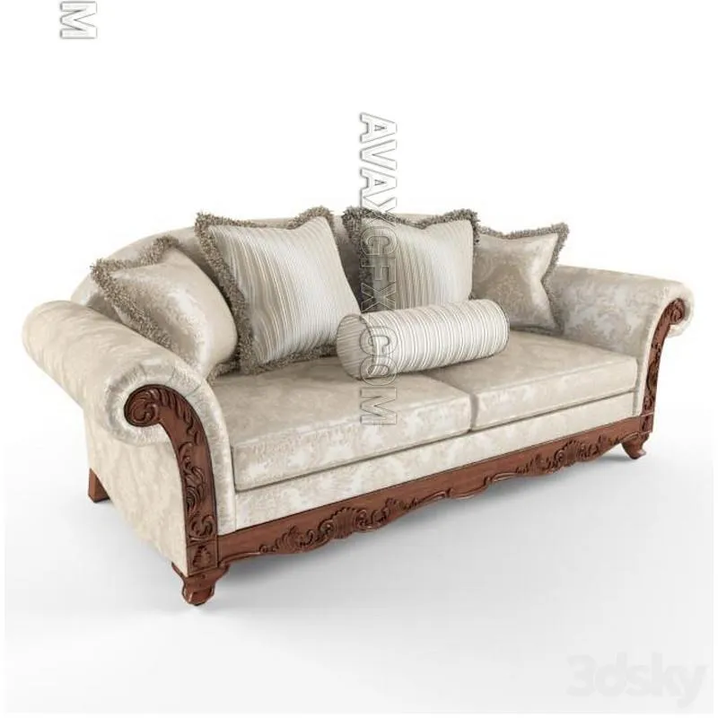 Sofa 181N0-38 by Ashley - 3D Model MAX