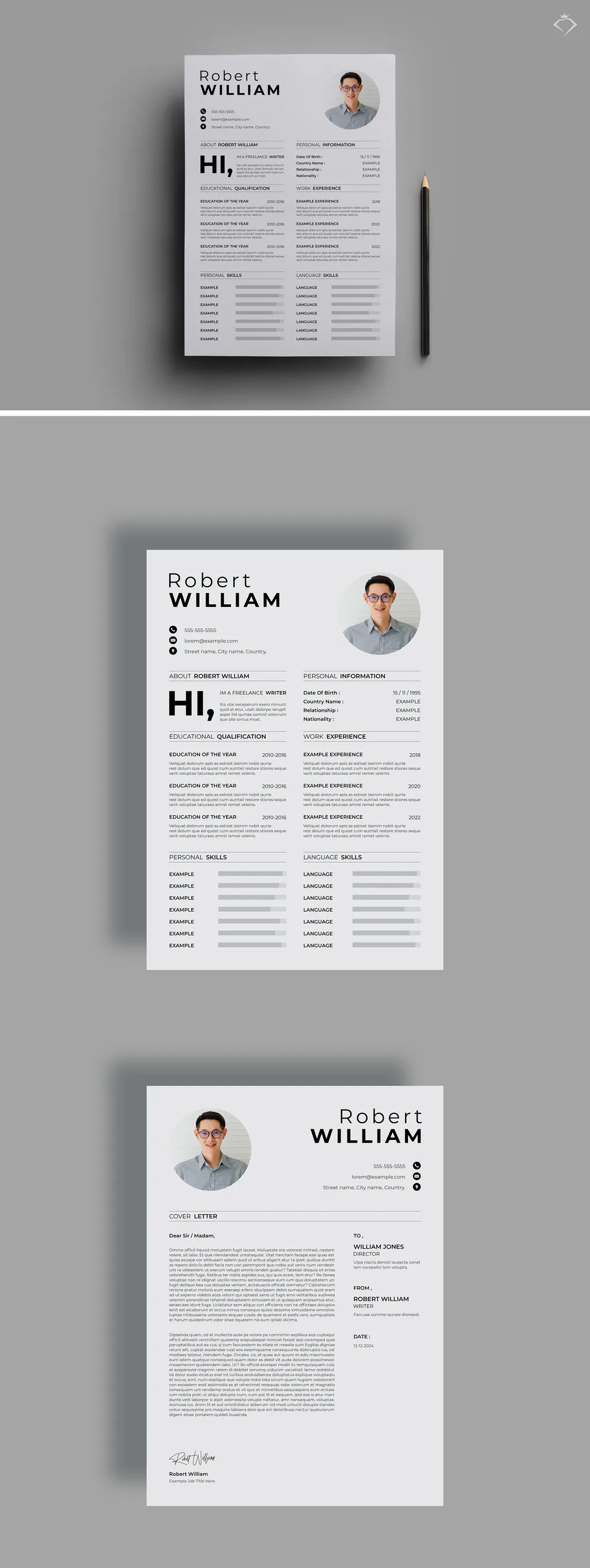 Adobestock - Resume Cv 717868828