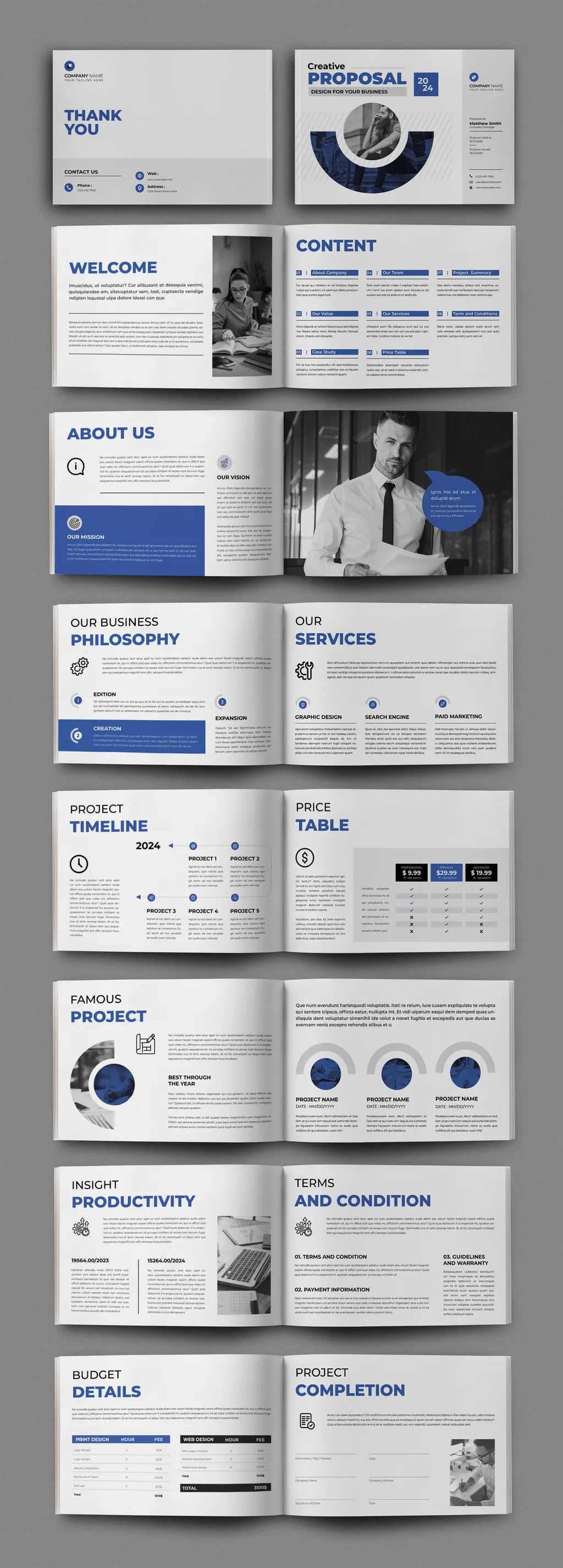 Adobestock - Creative Proposal Template 735682535