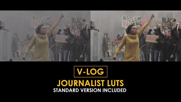 V-Log Journalist and Standard LUTs 51433965 Videohive
