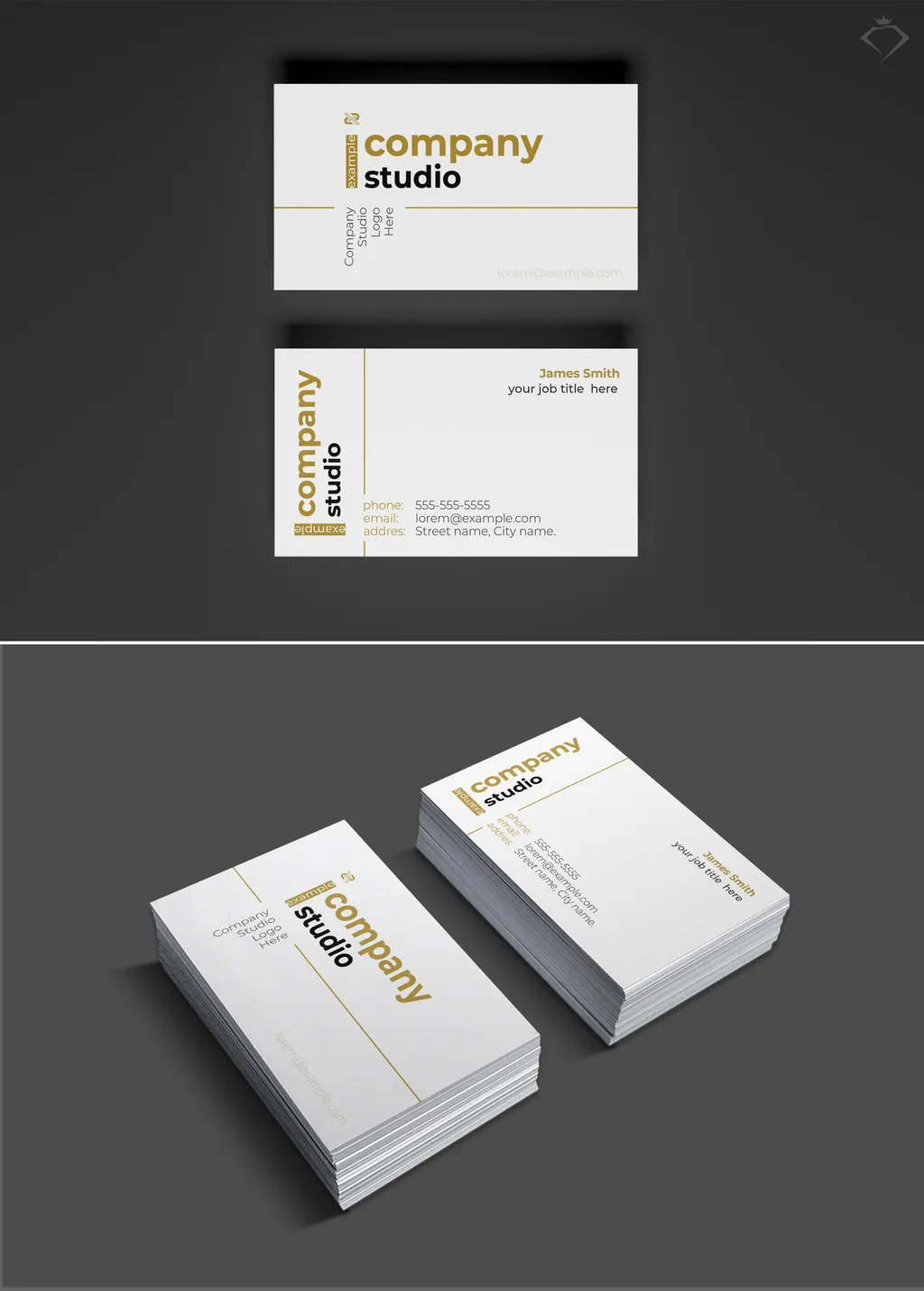 Adobestock - Businesscard Template 717866616