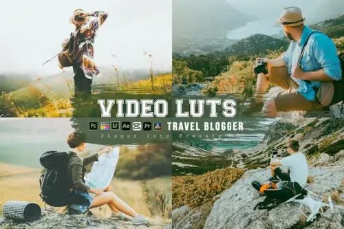 Travel Blogger Luts Video Editing Premiere Pro - N79QCS7