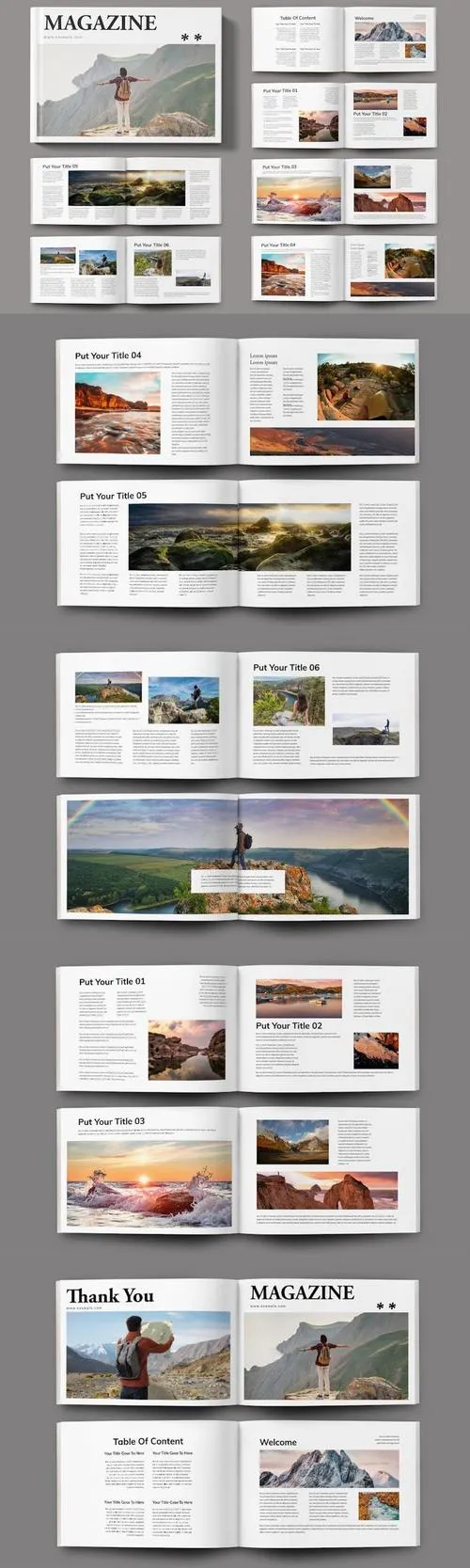 Magazine Landscape