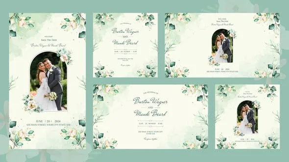 Martine Wedding Invitation 51756298 Videohive