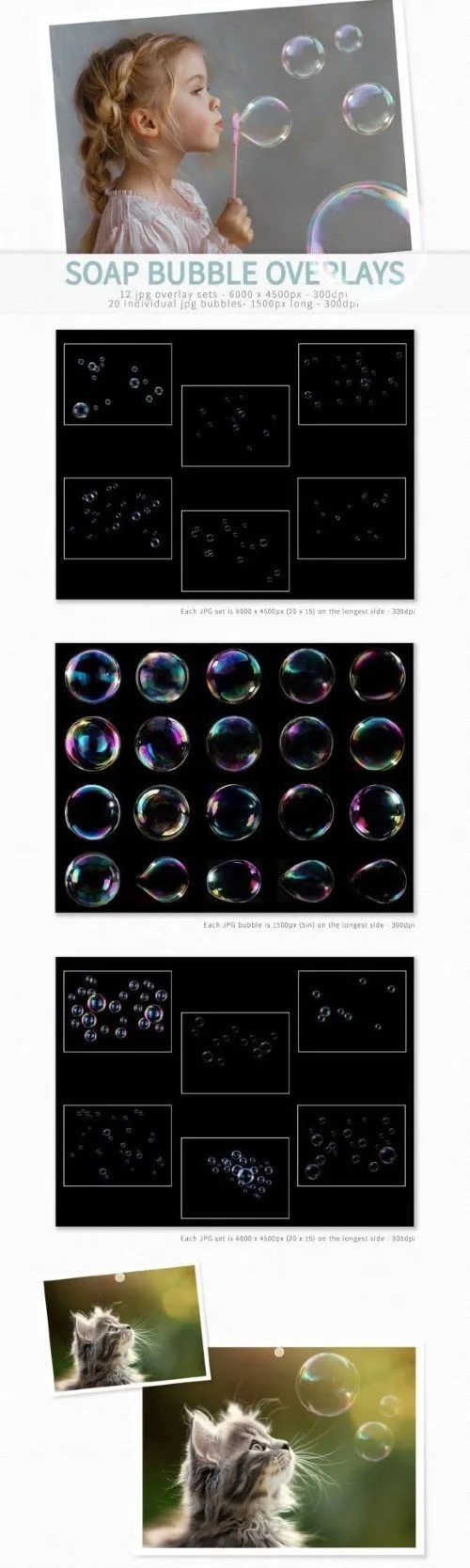 Soap Bubble Overlays - 92472390