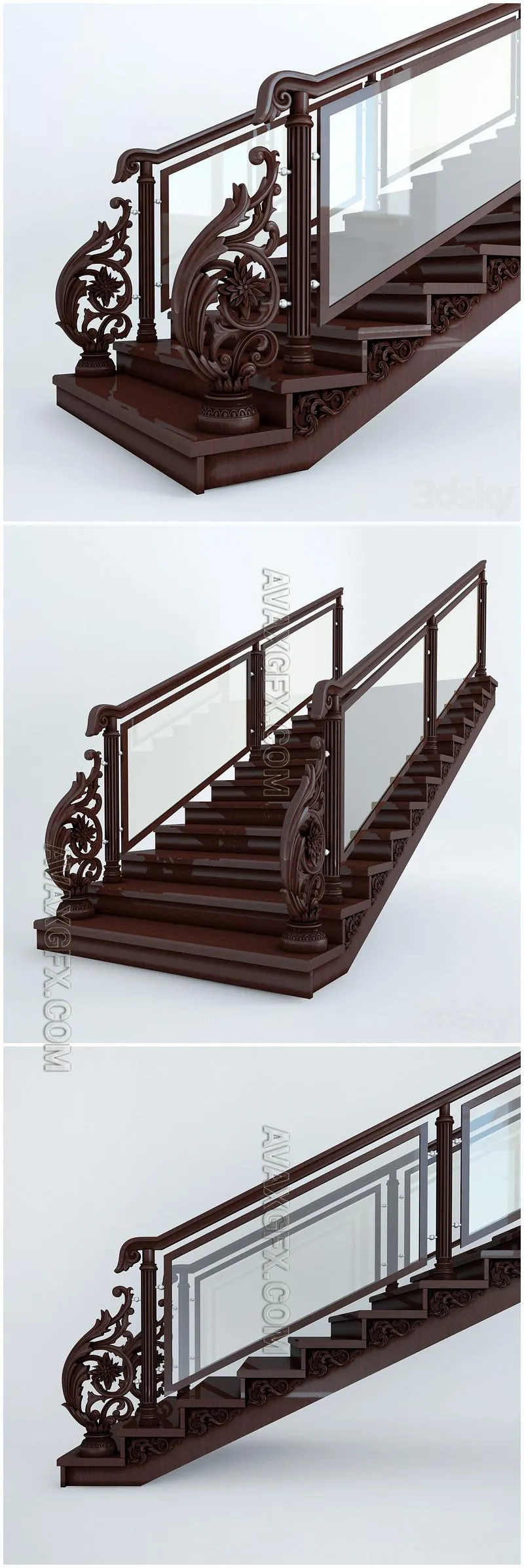 Staircase 2525 - 3D Model