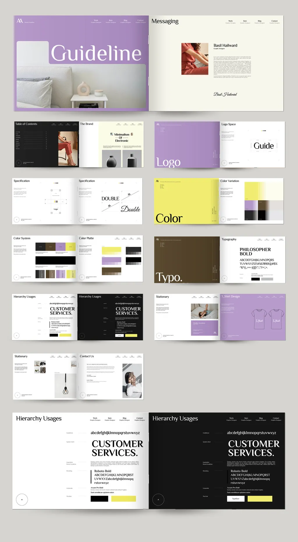 Adobestock - Brand Guideline Template 716633159