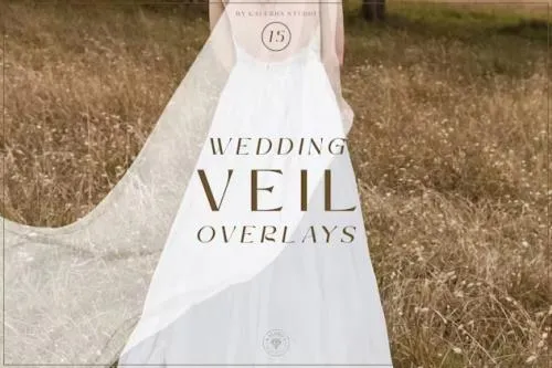 Wedding Veil Overlays - TMJF63L