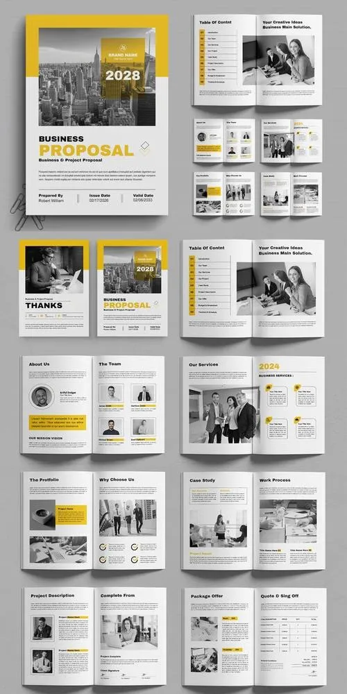 Business Proposal Design Template