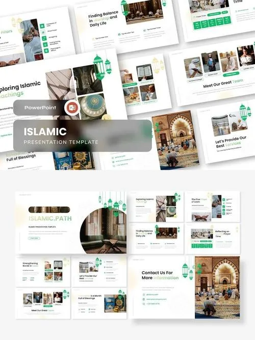 Islamic Presentation Template PowerPoint