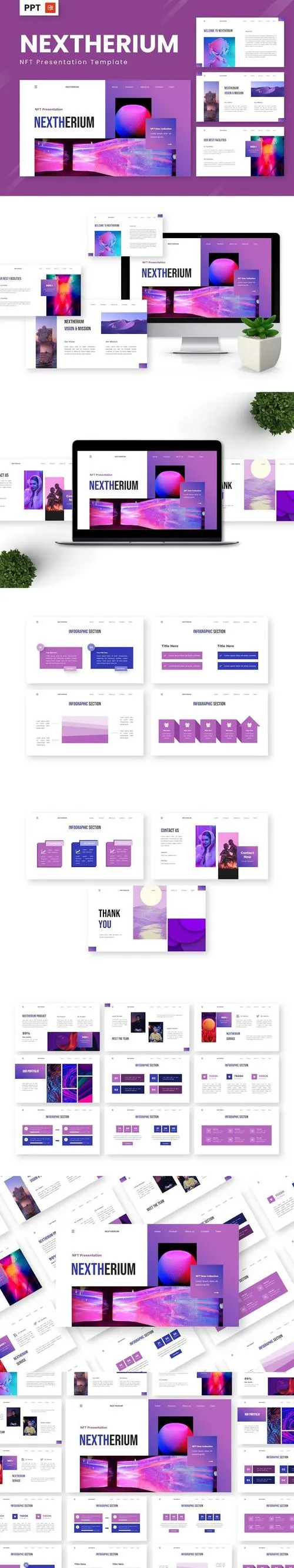 Nextherium - NFT Powerpoint Templates