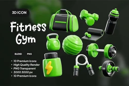 3D Fitness Gym