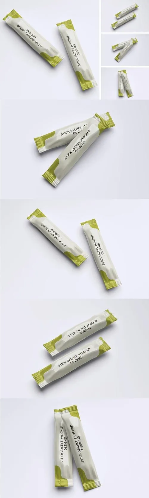 Stick Sachet Mockup