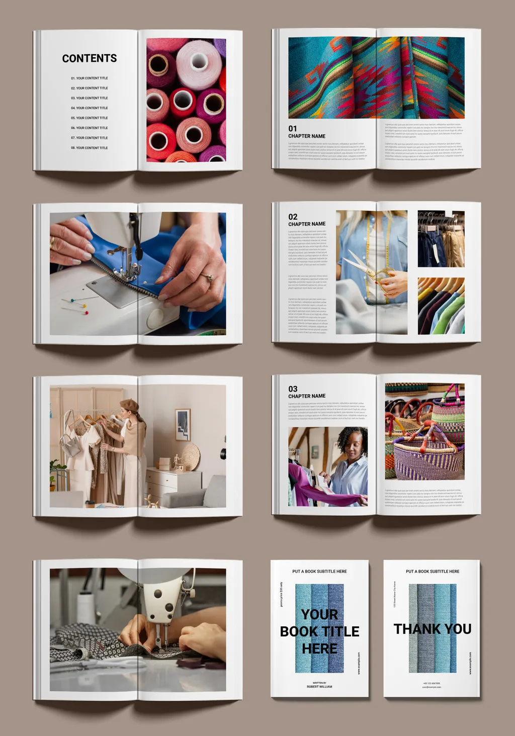 Adobestock - Book Layout 738487616