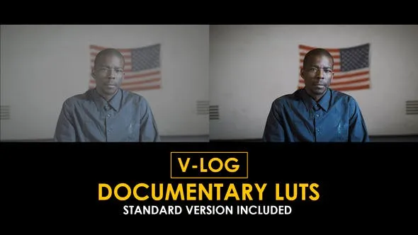 V-Log Documentary and Standard LUTs 51434313 Videohive