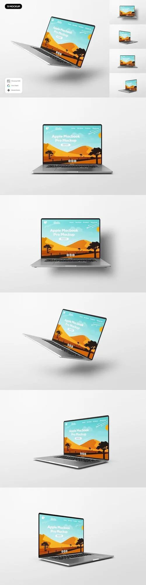 Macbook Pro 16 Inch Mockup